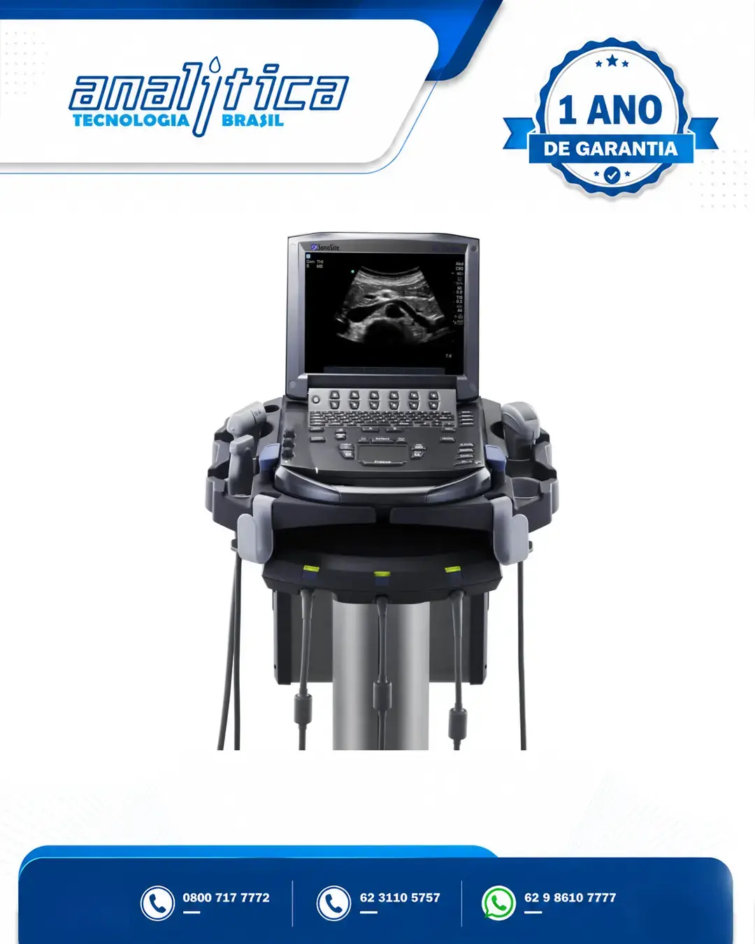 ASSISTÊNCIA TÉCNICA ULTRASSOM SONOSITE EDGE NO BRASIL