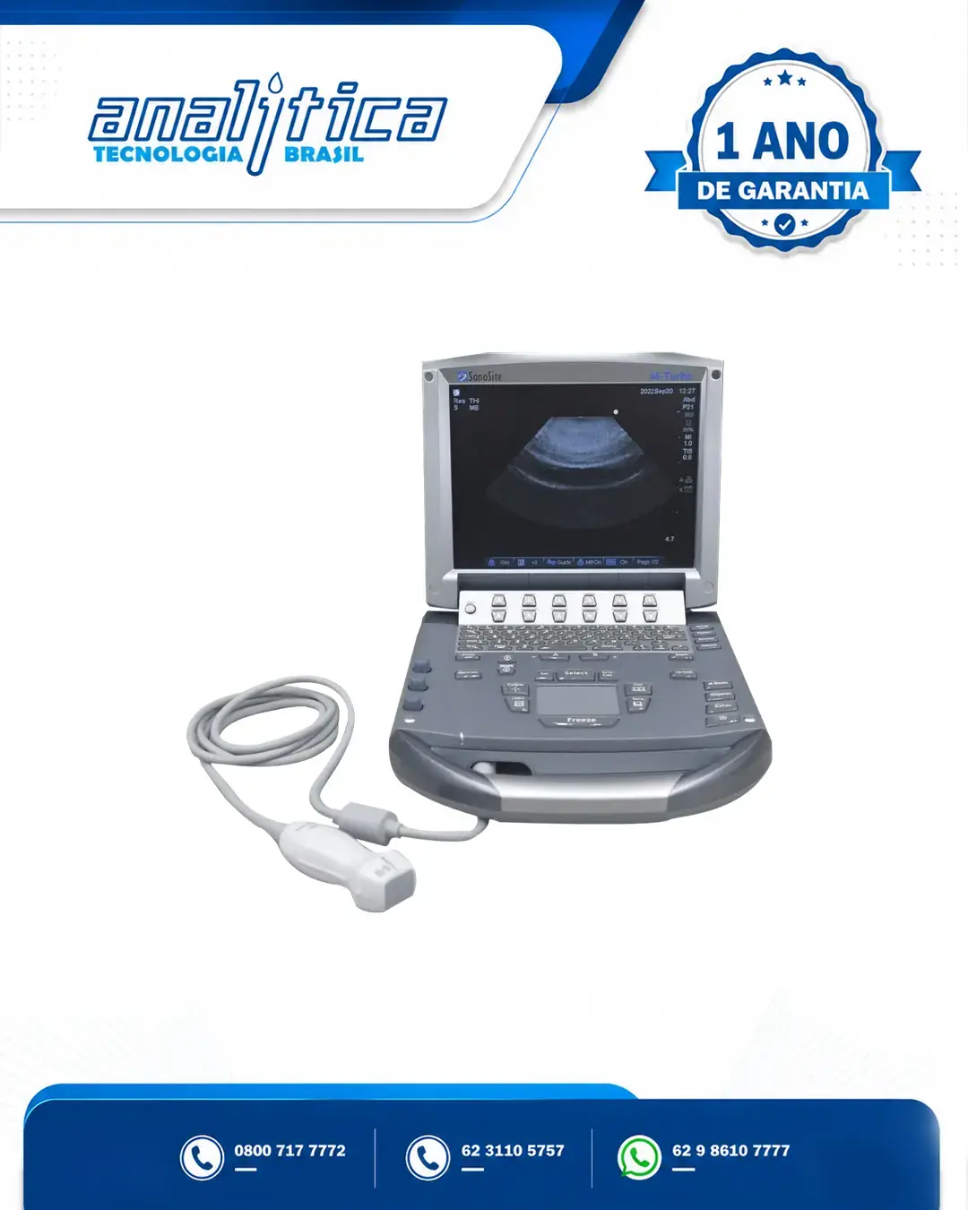 ASSISTÊNCIA TÉCNICA ULTRASSOM SONOSITE M TURBO CAMPO GRANDE