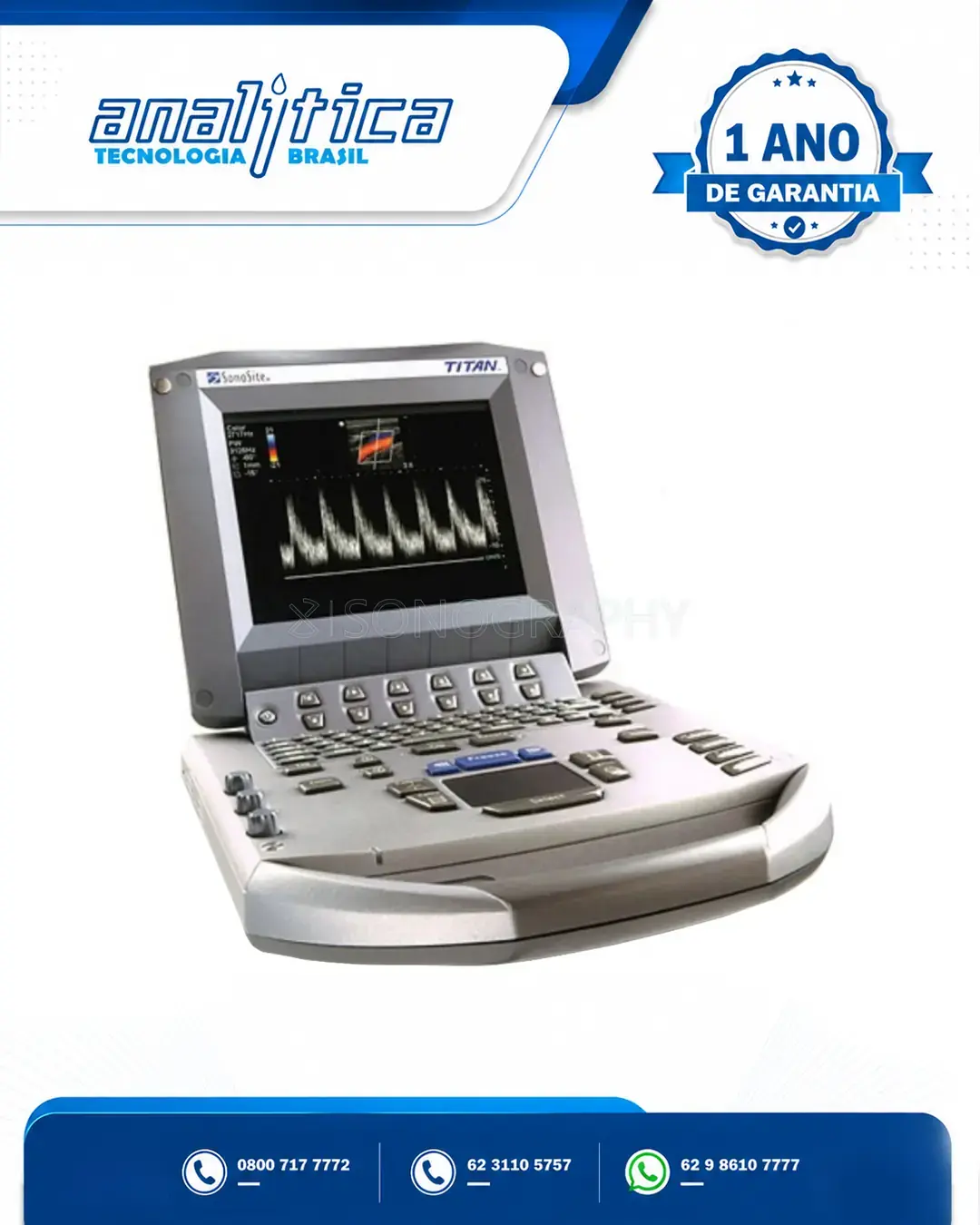 ASSISTÊNCIA TÉCNICA ULTRASSOM SONOSITE TITAN SANTA CATARINA