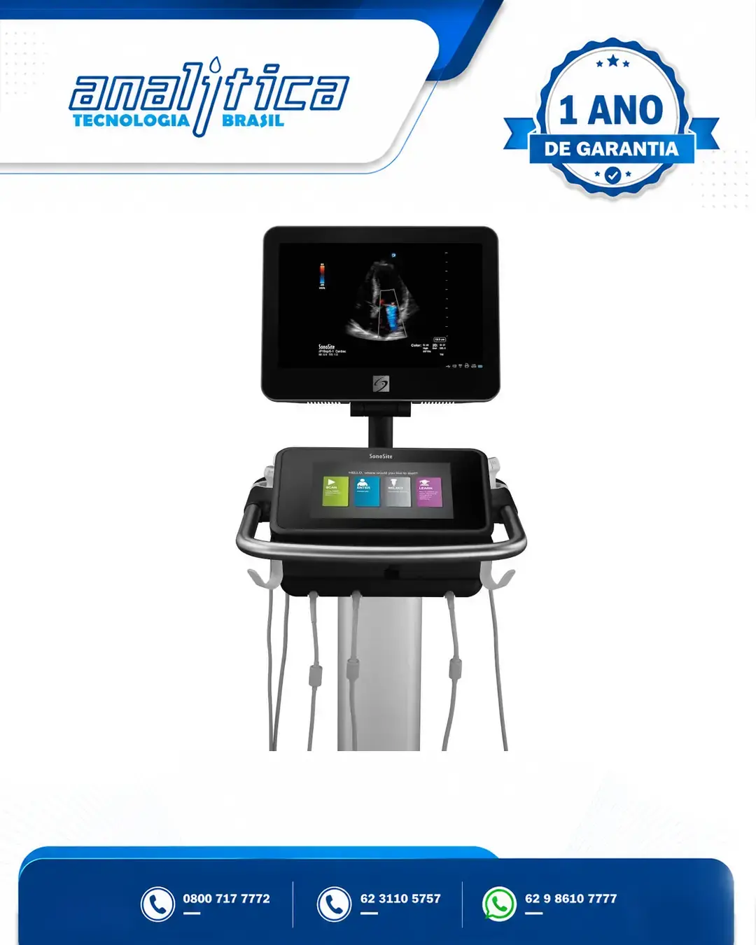 ASSISTÊNCIA TÉCNICA ULTRASSOM SONOSITE X PORTE PORTO ALEGRE