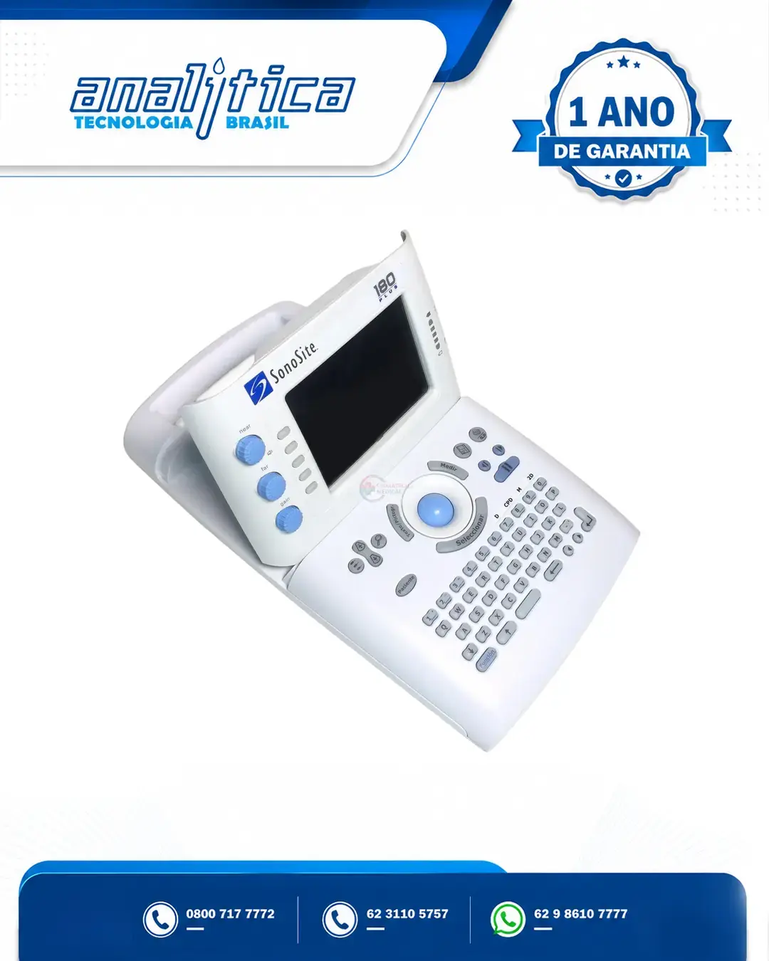 CONSERTO DE ULTRASSOM SONOSITE 180 CAMPO GRANDE