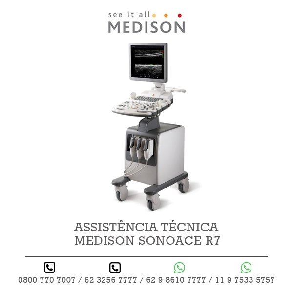ASSISTENCIA TECNICA ULTRASSOM MEDISON SONOACE R7