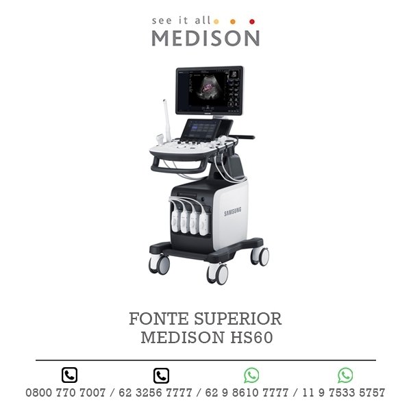 FONTE SUPERIOR ULTRASSOM MEDISON HS60