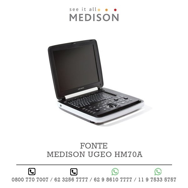 FONTE ULTRASSOM MEDISON UGEO HM70A
