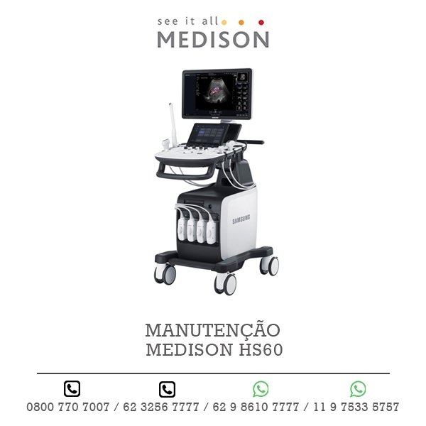 MANUTENCAO ULTRASSOM MEDISON HS60