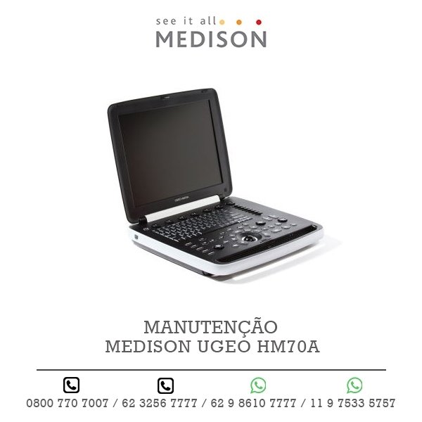 MANUTENCAO ULTRASSOM MEDISON UGEO HM70A