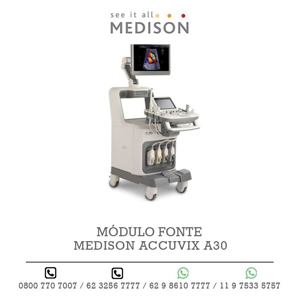 MODULO FONTE ULTRASSOM MEDISON ACCUVIX A30