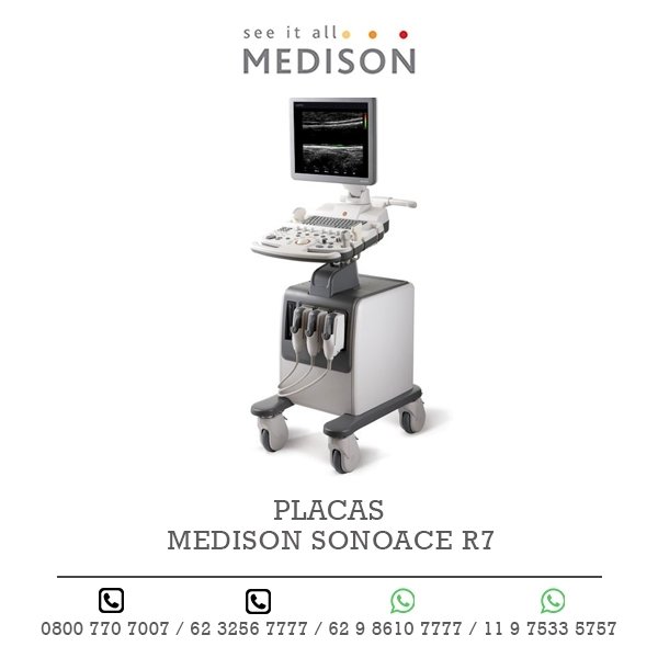 PLACAS ULTRASSOM MEDISON SONOACE R7